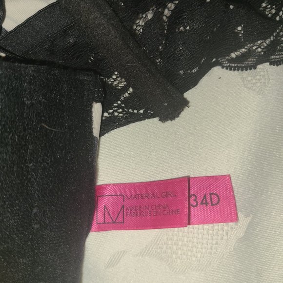 Material Girl 34D Longline Padded Bra - Picture 3 of 3